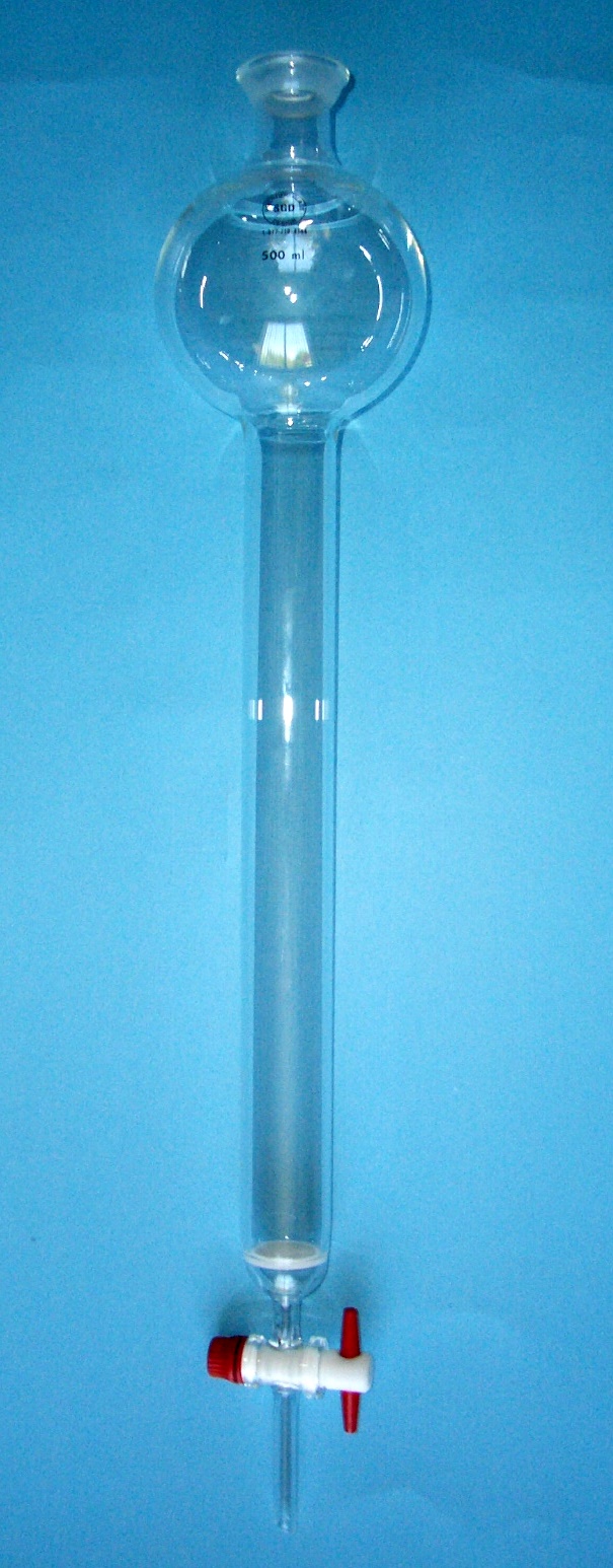 Fritted Disc Reservoir 24/40 Outer Joint CHEM SCIENCE INC CS-C0378030C Chromatography Column Effective Length 12/305 mm Column ID 73 mm Capacity 1000 mL Effective Length 12/305 mm Sati International Inc. Column OD 80 mm 